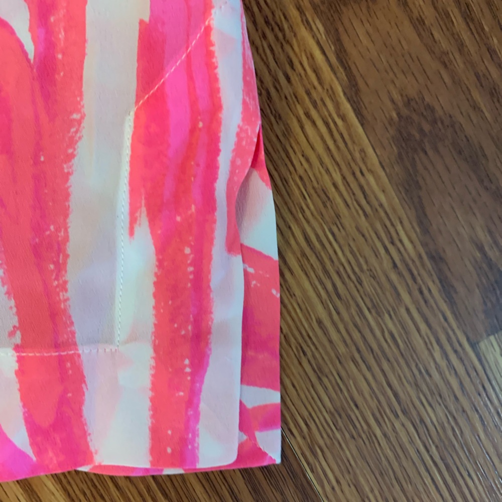 Lilly Pulitzer Amelia 100% Silk  Women's Top - Picture 13 of 15